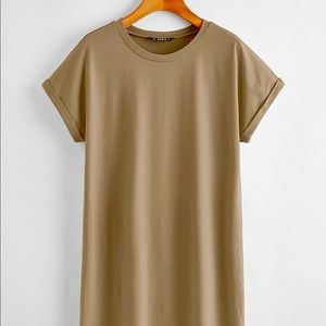 Solid Tee Dress